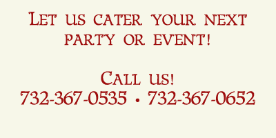 Let us cater your next event!